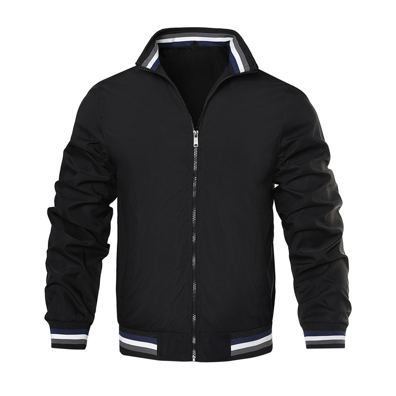 Bomber Jacket Ανδρικά Μόδα Casual Windbreaker Ανδρικά μπουφάν 2022 Άνοιξη Φθινόπωρο Νέα δημοφιλή εξωτερικά ενδύματα Standing Slim Ja
