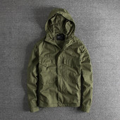 Φθινοπωρινό νέο στυλ M65 αναβαθμισμένο μπουφάν Cargo Ανδρικό αμερικάνικο ρετρό ιαπωνικό μπουφάν Casual με κουκούλα με φόρτιση πολλαπλών τσέπης