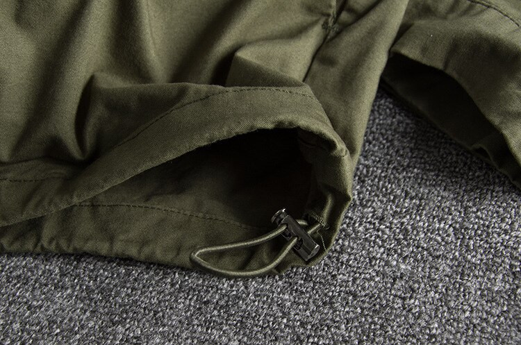 Φθινοπωρινό νέο στυλ M65 αναβαθμισμένο μπουφάν Cargo Ανδρικό αμερικάνικο ρετρό ιαπωνικό μπουφάν Casual με κουκούλα με φόρτιση πολλαπλών τσέπης