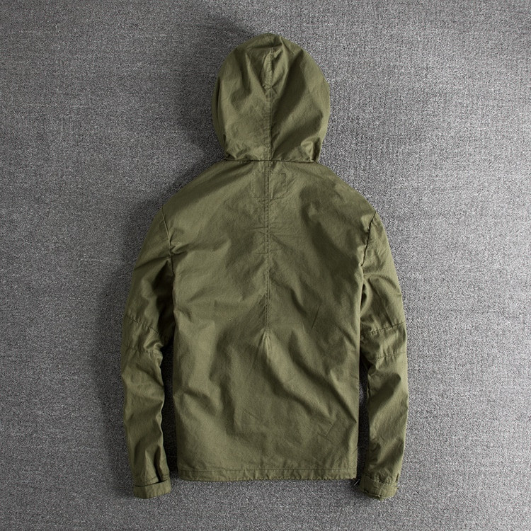 Φθινοπωρινό νέο στυλ M65 αναβαθμισμένο μπουφάν Cargo Ανδρικό αμερικάνικο ρετρό ιαπωνικό μπουφάν Casual με κουκούλα με φόρτιση πολλαπλών τσέπης