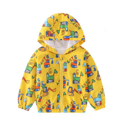 Φθινοπωρινό παλτό για κορίτσια 2022 Cute Rabbit Can Tighten Waist Φούτερ με κουκούλα για παιδιά Παιδιά Χριστουγεννιάτικο δώρο γενεθλίων Windbreaker