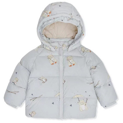 Baby Girls Parka Light Jacket KS Μάρκα Hoodies Βαμβακερό πουπουλένιο παλτό Νέο χειμωνιάτικο Παιδικό μπουφάν Φθινοπωρινό νήπιο αγόρι Ζεστά πανωφόρια