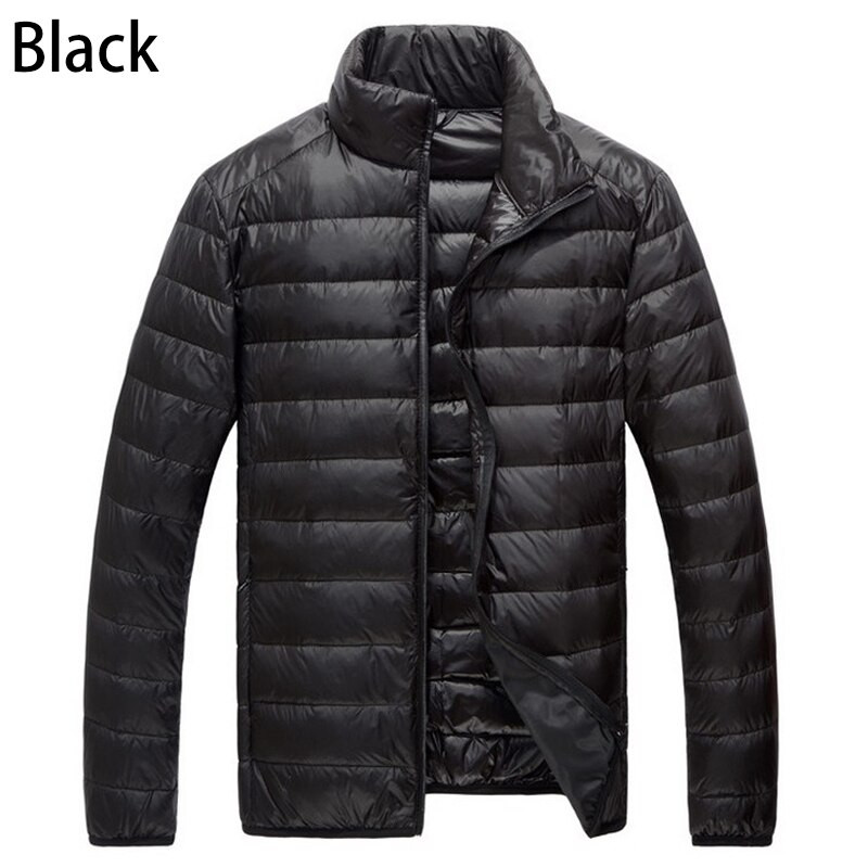 Jesen Zima Muška donja jakna s ovratnikom Debela ležerna donja jakna Topla lagana donja jakna za mlade Muška odjeća
