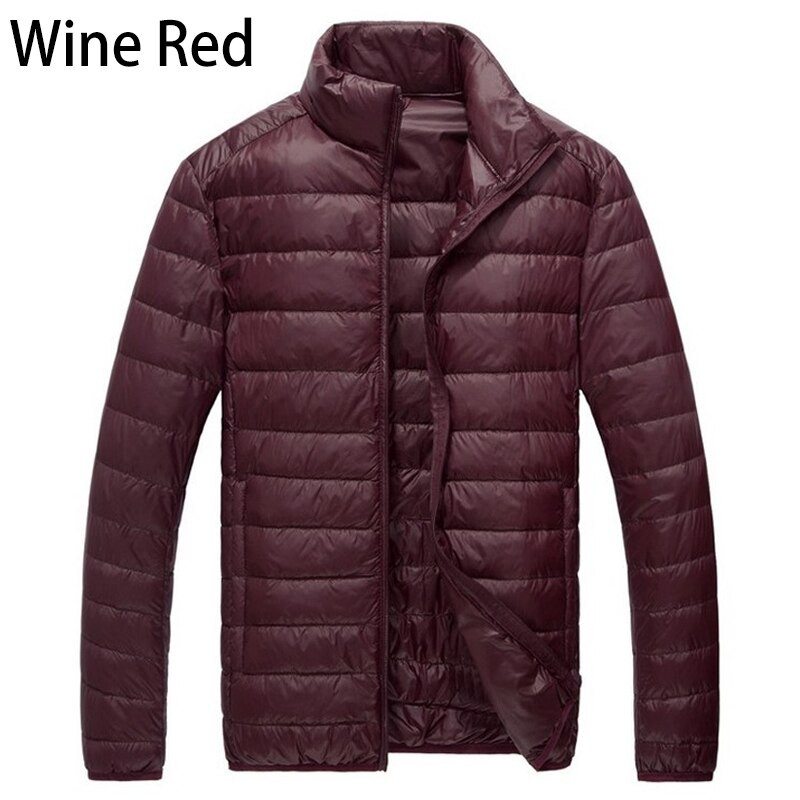Jesen Zima Muška donja jakna s ovratnikom Debela ležerna donja jakna Topla lagana donja jakna za mlade Muška odjeća