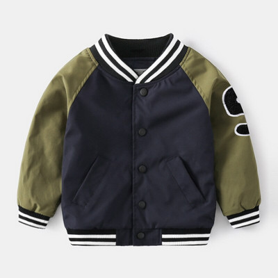 Baby Boy Jacket Boys Jacket Άνοιξη φθινόπωρο 2021 Παιδικά αθλητικά Παιδικά μπουφάν μπέιζμπολ Παιδικά ρούχα για αγόρια