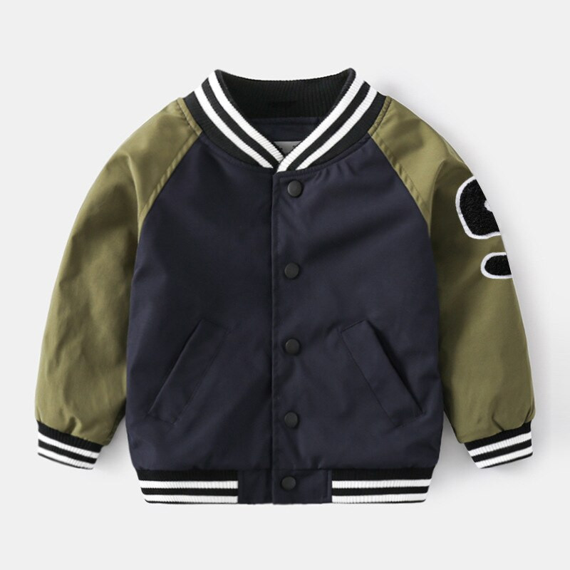 Baby Boy Jacket Boys Jacket Άνοιξη φθινόπωρο 2021 Παιδικά αθλητικά Παιδικά μπουφάν μπέιζμπολ Παιδικά ρούχα για αγόρια