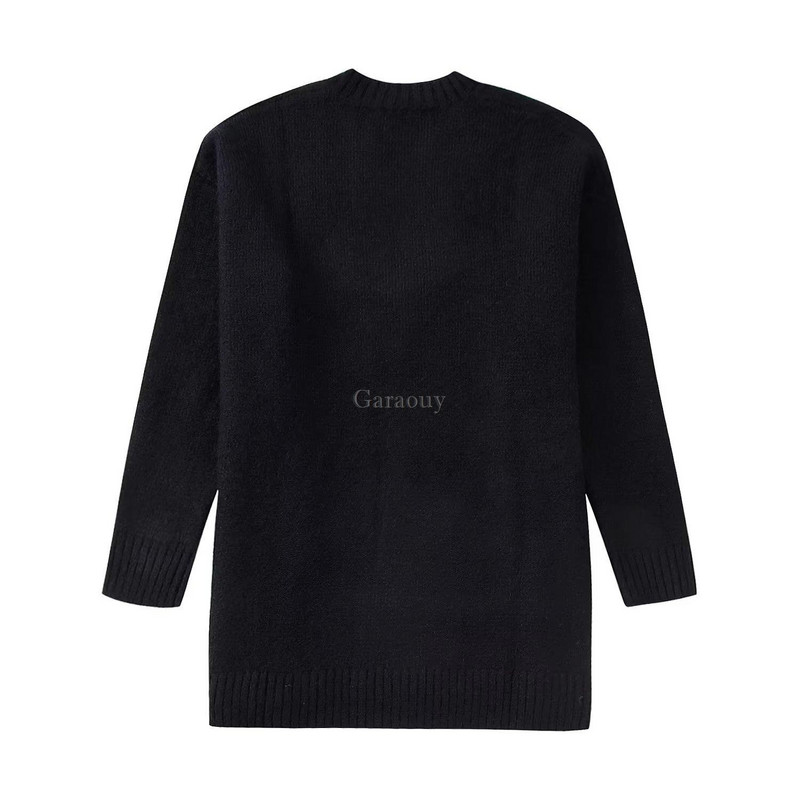 Garaouy 2023 Άνοιξη φθινόπωρο Γυναικείο πουλόβερ με ζεστό πλεκτό λαιμό V Γυναικείο πουλόβερ με μακρυμάνικο μπλουζάκι πουλόβερ πουλόβερ πουλόβερ πουλόβερ πουλόβερ Mujer