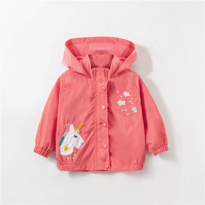 Tavaszi ősz új gyerekruházat gyerekkabát lányoknak felsőruházat kisgyermek ruhák gyerek kapucnis dzseki lányoknak Manteau Fille