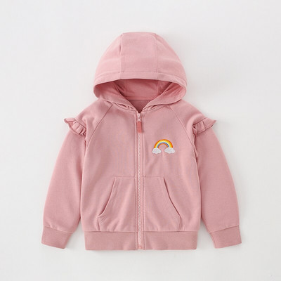 Tavaszi ősz új gyerekruházat gyerekkabát lányoknak felsőruházat kisgyermek ruhák gyerek kapucnis dzseki lányoknak Manteau Fille