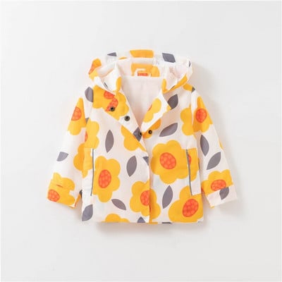 Tavaszi ősz új gyerekruházat gyerekkabát lányoknak felsőruházat kisgyermek ruhák gyerek kapucnis dzseki lányoknak Manteau Fille