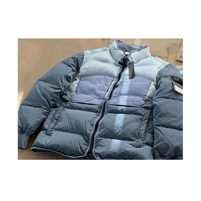 Firmranch Χειμερινά πουπουλένια Μπουφάν για Άντρες Γυναικεία Παλτό Λευκή Πάπια Παλτό με φερμουάρ Γιακάς Πολύχρωμο Πέτρινο Πάρκα Plus Size