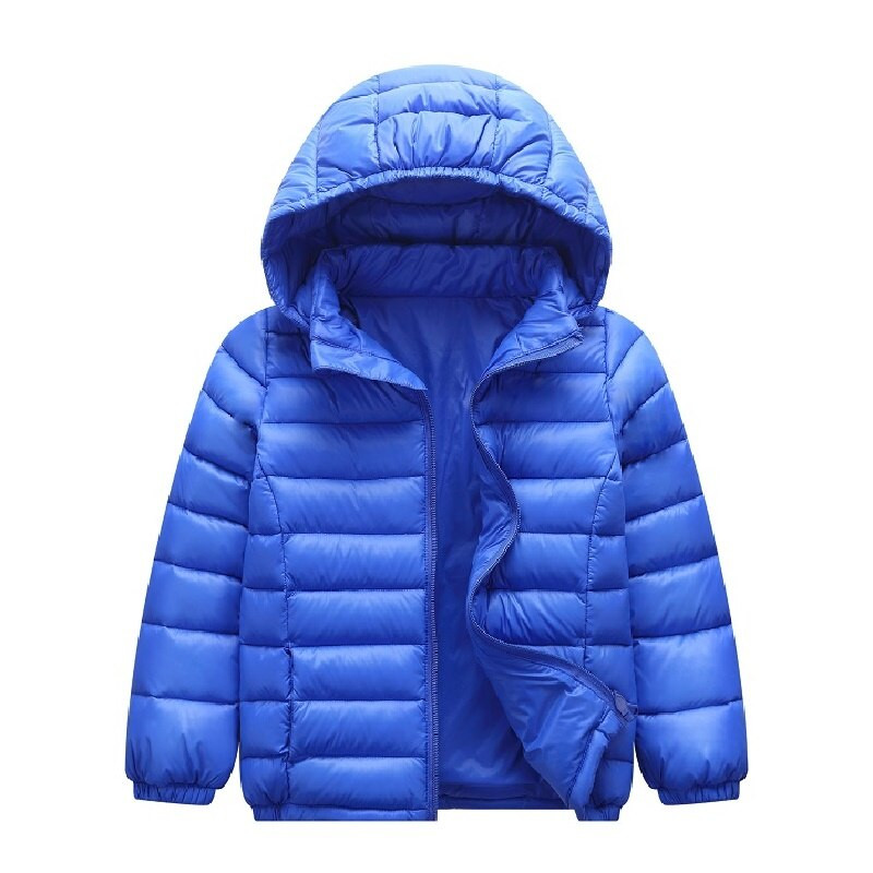 4-12 gadi, bērni zēni meitenēm, ziemas jaka, zēni, kokvilnas ikdienas ziemas jaka un virsdrēbes, silts, kokvilnas mētelis bērniem