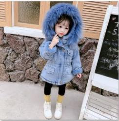 0-6 gadi ziemas bērniem, meitenēm, džinsu jakas, kokvilnas zīdaiņiem, bērniem, kā arī samta mētelis jaka, apģērba komplekti