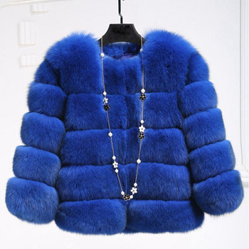 Γούνινο παλτό για κορίτσια 2-12 ετών Ζεστό κομψό νήπιο Baby Fox Γούνινο παλτό για κορίτσια Χειμερινά ρούχα Μακρυμάνικα πανωφόρια TZ654