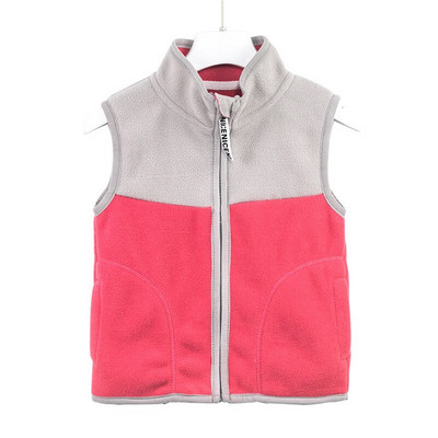 VIDMID prsluk za djevojčice, topla majica za djecu, dječji prsluk od flisa, podebljana leđa, proljeće, jesen, zima, kaput na ramena za djevojčice P15