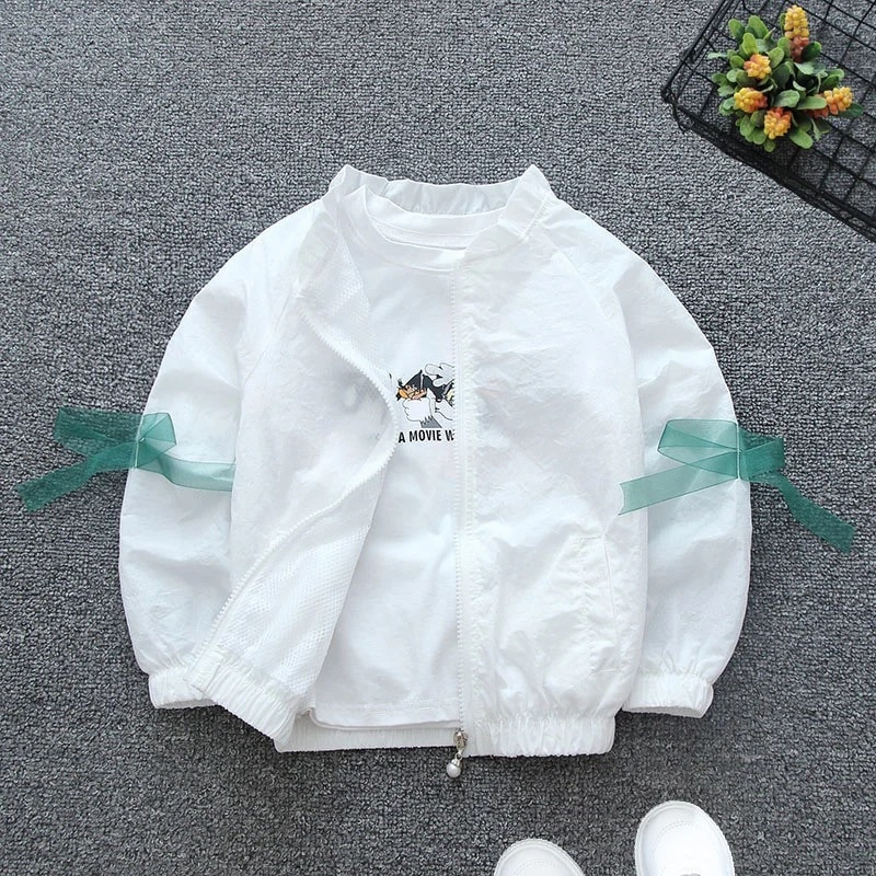 Ljetna moda, lagane bebe, djevojčice, dječaci, cvjetne jakne, odjeća za sunčanje, dječji kaput, dječja gornja odjeća za 2-14 godina