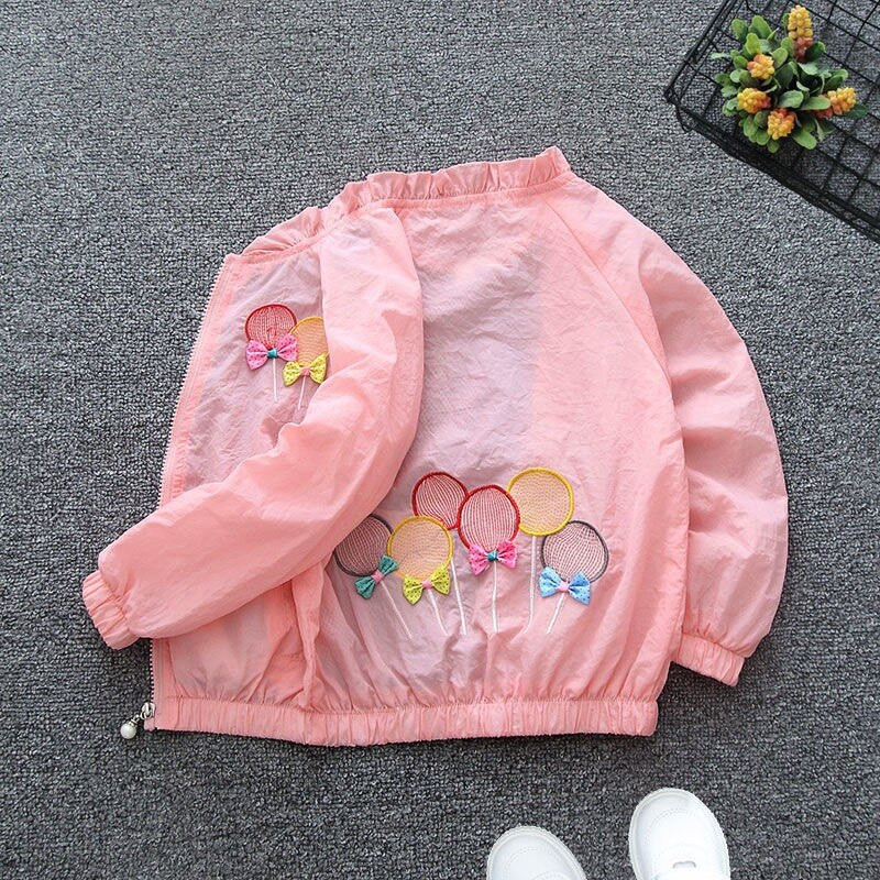 Ljetna moda, lagane bebe, djevojčice, dječaci, cvjetne jakne, odjeća za sunčanje, dječji kaput, dječja gornja odjeća za 2-14 godina