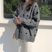 2022 Νέο Φθινοπωρινό Χειμερινό Γυναικείο Vintage Γλυκό Πουλόβερ Πουλόβερ Γυναικείο Κορεάτικο Πλεκτό Πουλόβερ Z07