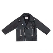 Fiú PU kabát tavaszi ősz gyerek motoros bőr 1-11 éves korig divatos színes cipzár lány kabát menő