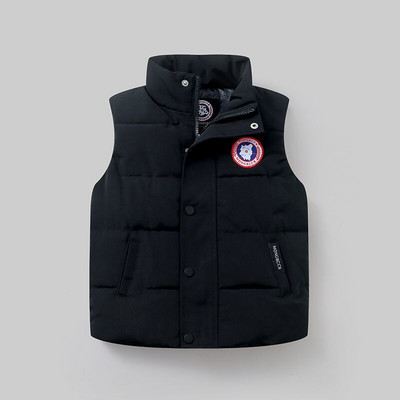 Bērnu dūnu veste 2021. gada rudens ziema, jauna modes dizaina jaka, 4–12 g. bērnu virsdrēbes, siltas bērnu vestes, zēnu, meiteņu mēteļi