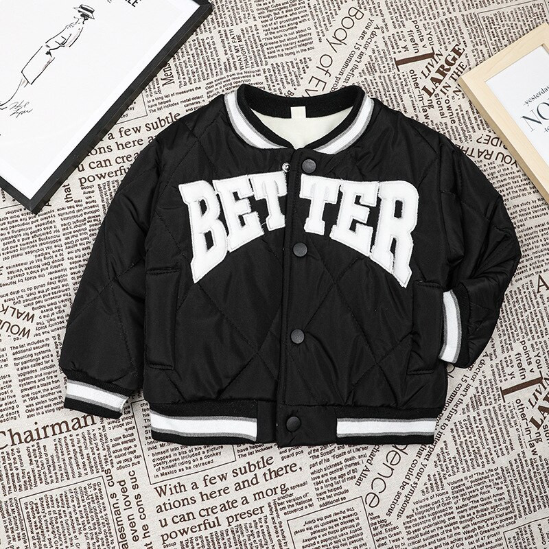 1 2 3 4 5 gadi Ziemas zēnu beisbola formastērps Saglabā siltumu Meiteņu jaka ar garām piedurknēm Modes Džemperis Dzimšanas dienas Dāvana Bērnu Apģērbs