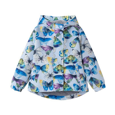 NovoDječje Jakne za djevojčice Gornja odjeća s ispisom Dvoslojna flis podstava Dječji kaputi za 3-9 godina